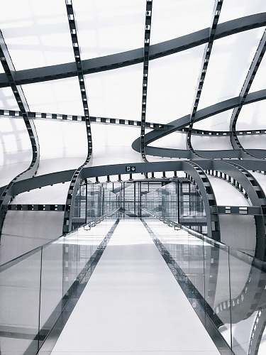 bridge architectural photography of building eur