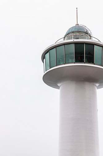 architecture white lighthouse tower