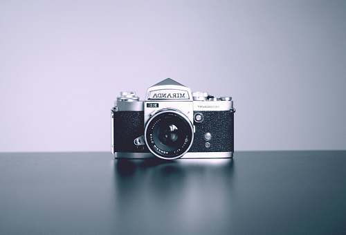 electronics gray and black Miranda DSLR camera vintage