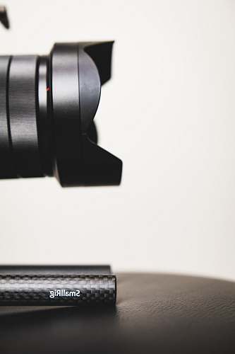 camera black telephoto lens voice & video sales