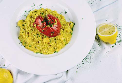 lemon white ceramic plate bowl