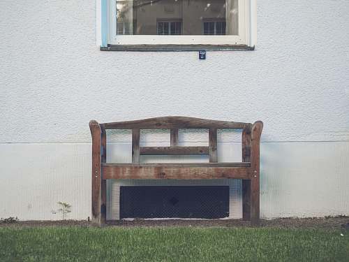 bench brown wooden bench furniture