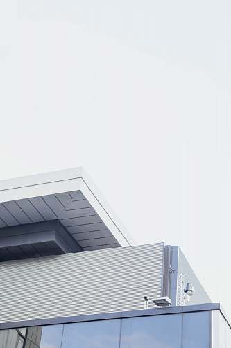 architecture white and gray concrete house gray