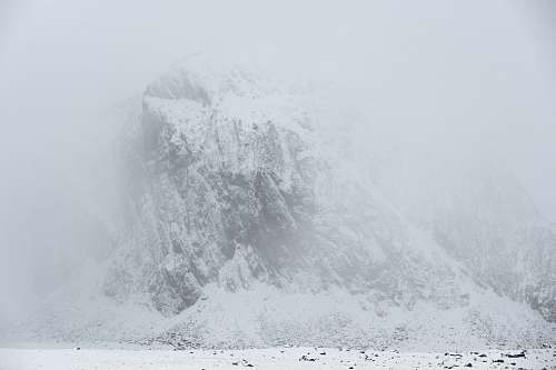 nature white seawaves mountain