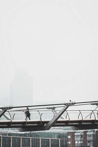 london woman walking on the pass united kingdom