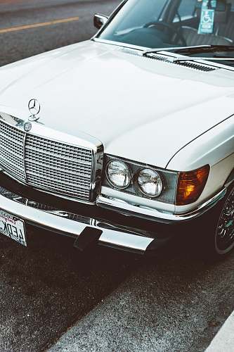 automobile close up photography of Mercedes-Benz car car
