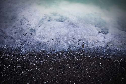 texture white bubbles gravel