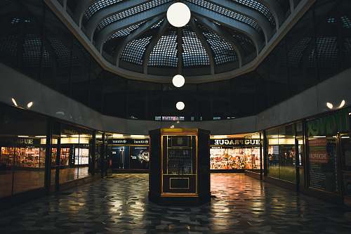 prague commercial building center stall shop