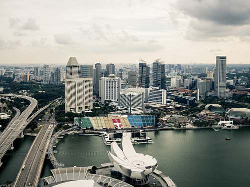 building photo of high-rise buildings city