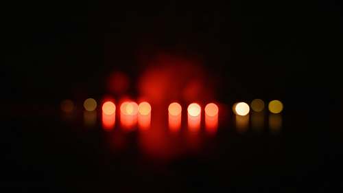 candle red and yellow bokeh photography wildon