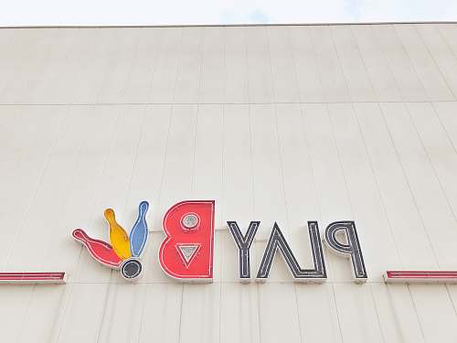 symbol Playboy bowling building trademark