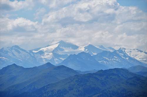 nature landscape photograph of mountain ranges outdoors