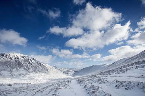 nature mountain coated by snow during daytime snow