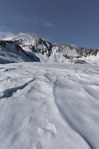 nature mountain covered in snow outdoors