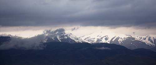 nature snow mountain during daytime outdoors