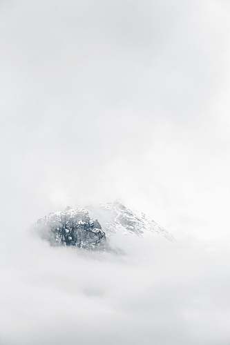 outdoors icy mountain scenery mountain