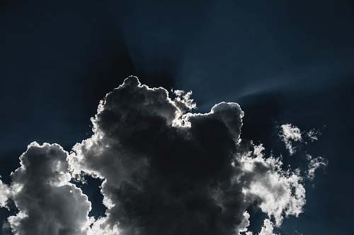 cloud nimbus clouds sky