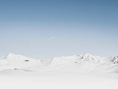 mountain photography of snow covered mountain at daytime landscape