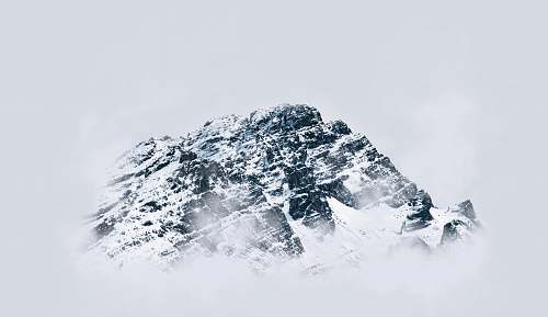 outdoors snow-covered mountain mountain
