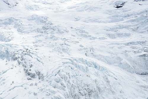 mountain snow field photograph new zealand