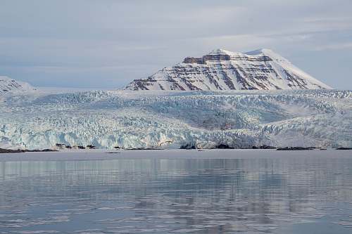 outdoors snowy glacier and mountain mountain