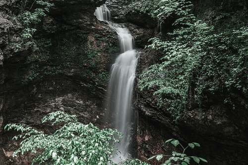 outdoors waterfalls water