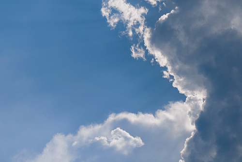 sky white clouds outdoors