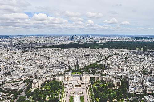building aerial photography of city landscape