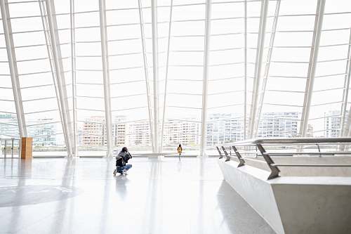 human person sitting on floor room