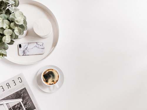 art white coffee cup porcelain