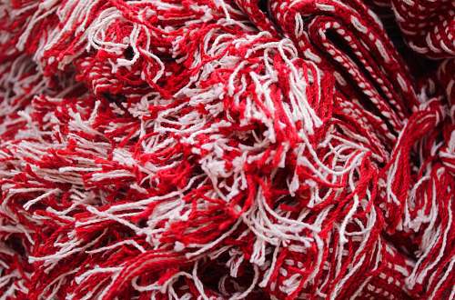 yarn red and white fabrics siora