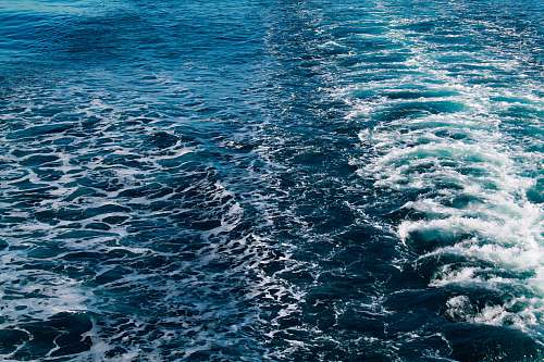 water blue ocean during daytime nature