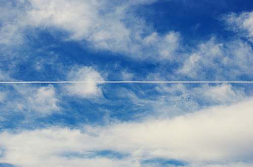 blue white clouds cloud
