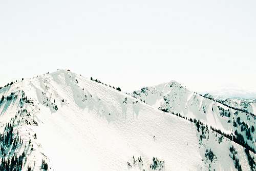 nature snow mountain outdoors