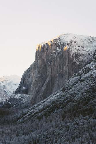 outdoors landscape photography of ridege nature