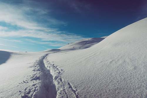 nature landscape photography of snow field winter