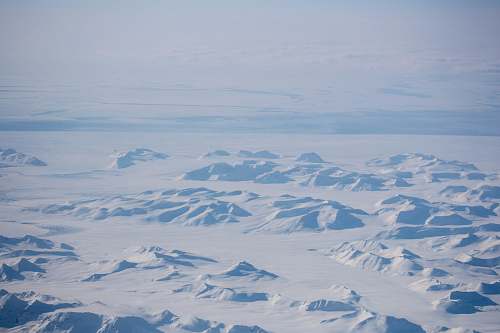 outdoors mountain covered by snow spitsbergen