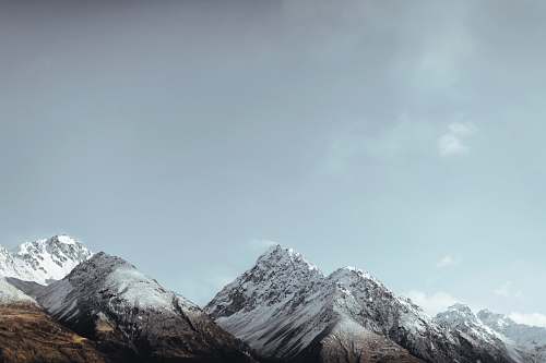 mountain photo of mountain alps new zealand