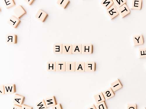 game Have Faith digital wallpaper word