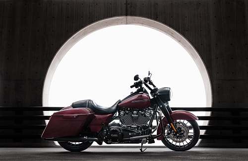 vehicle red touring motorcycle motorcycle