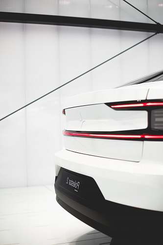 bumper white and black vehicle vehicle