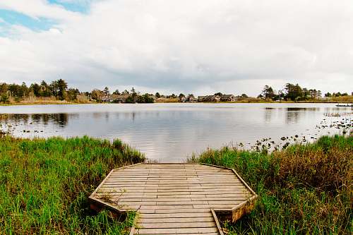 boardwalk landscape bridge