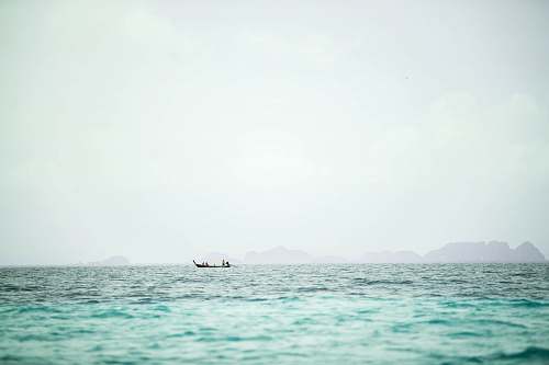 ocean photography of boat sea
