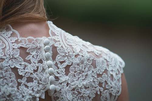 lace woman wearing white lace dress dress