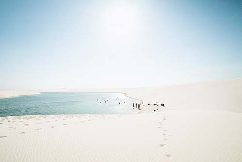 brazil body of water during daytime sand
