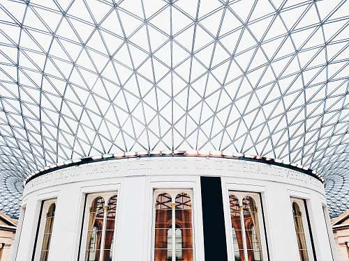 architecture photo of white building british museum
