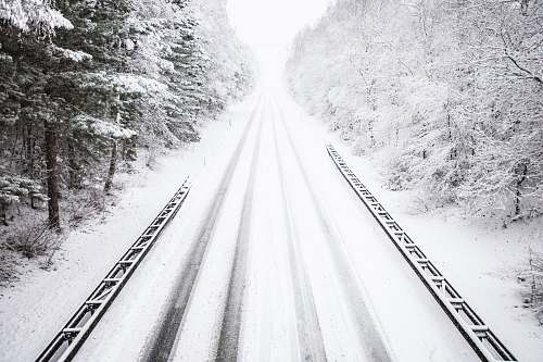 venlo snow trail during daytime netherlands