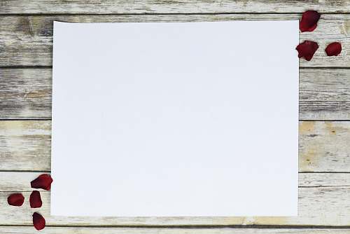 wood white printer paper white board