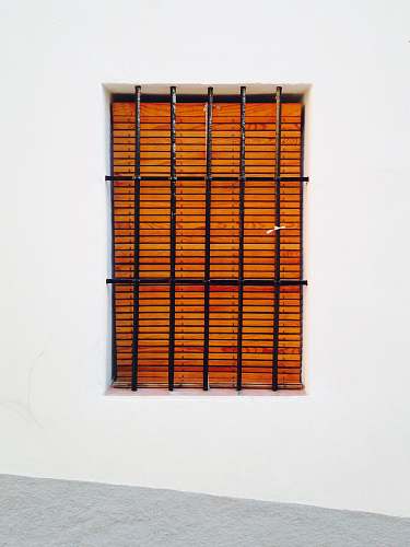 altea black metal window frame spain