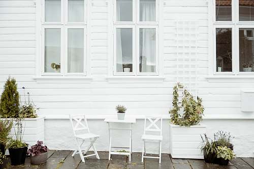 chair white chair near window furniture